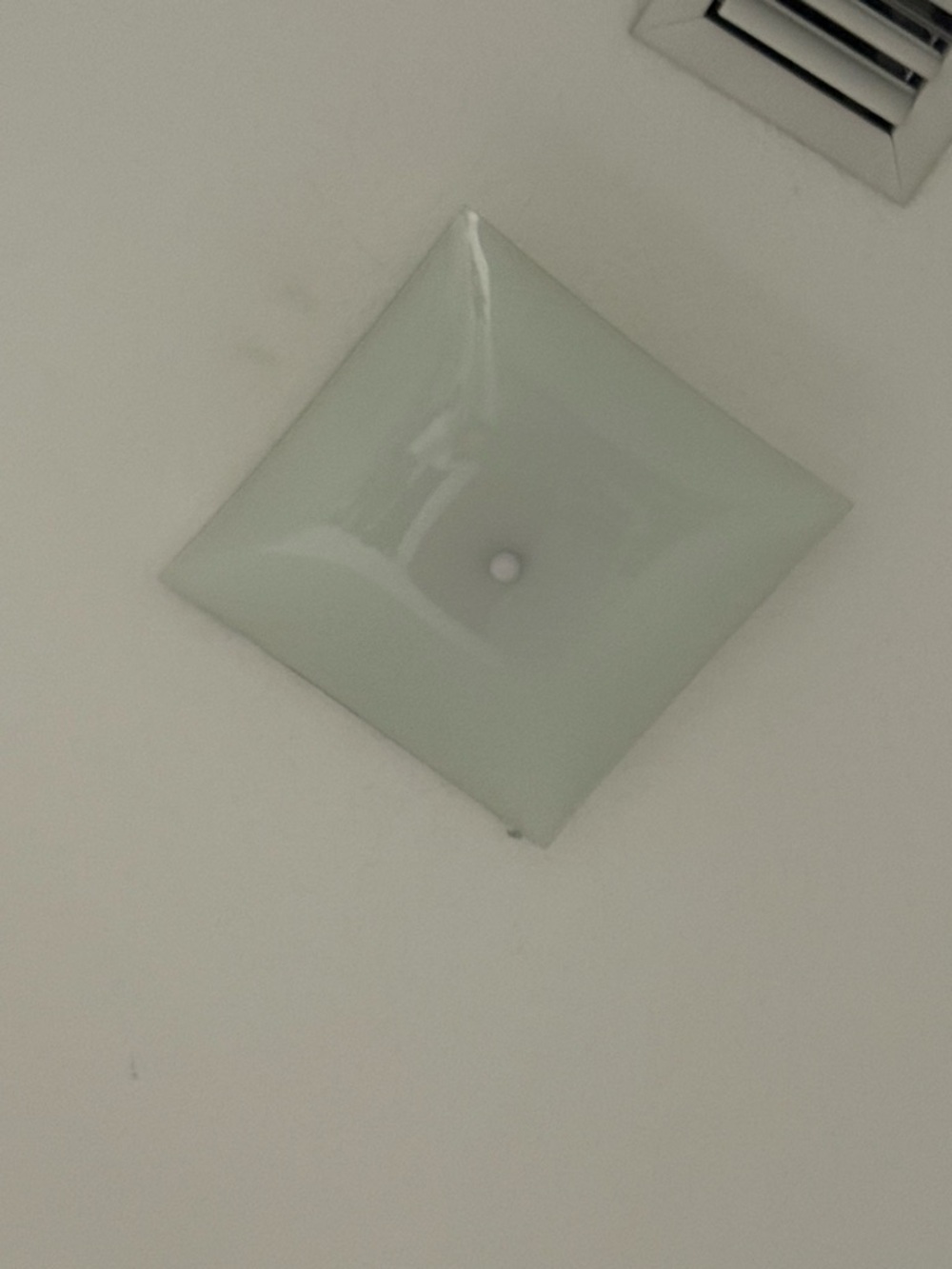 Modern Square Frosted Glass Ceiling Lantern - Westinghouse 12x12x6 High